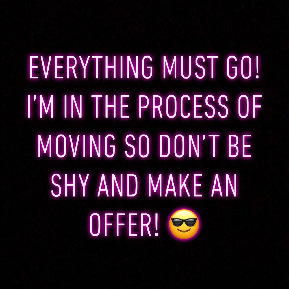More items coming soon! Make offers!